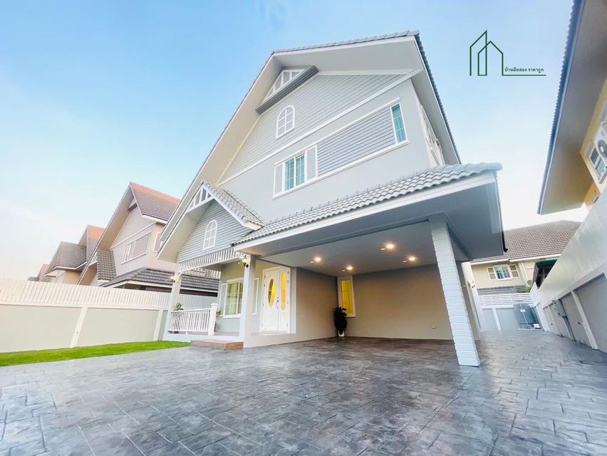 บ้านเดี่ยวหลังใหญ่ สไตล์อังกฤษ หมู่บ้านบริติชพาร์ค ทวีวัฒนา ใกล้สวนหลวง 2 17