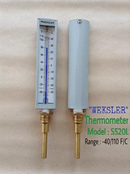 จำหน่ายเทอโมมิเตอร์ Thermometerยี่ห้อ Weksler Model: S520L S520R 3