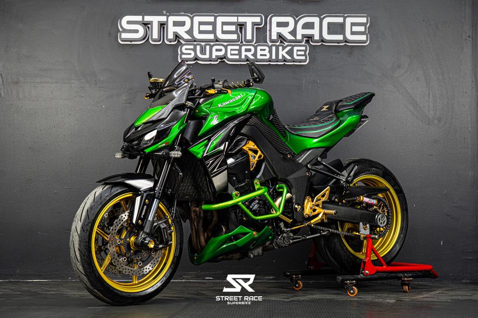 2017 Kawasaki 🔥 Z1000 ABS ปี 2018 💚🖤 เขียว-ดำ หล่อดุดัน ตัวพัน 🏍️💨⭐️ฟรีดาวน์