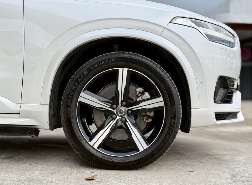 รหัสรถ WRT7459 2019 VOLVO XC90, 2.0 T8 Plug-in HybridR-DESIGN โฉม ปี14-ปัจจุบัน สีขาว 19
