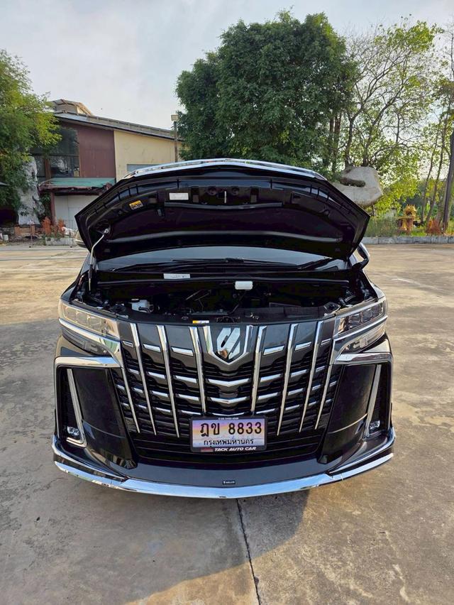 Toyota ALPHARD 2.5SC PACKAGE สีดำ ปี 2023 ไมล์ 28,000 กม. รูปที่ 6