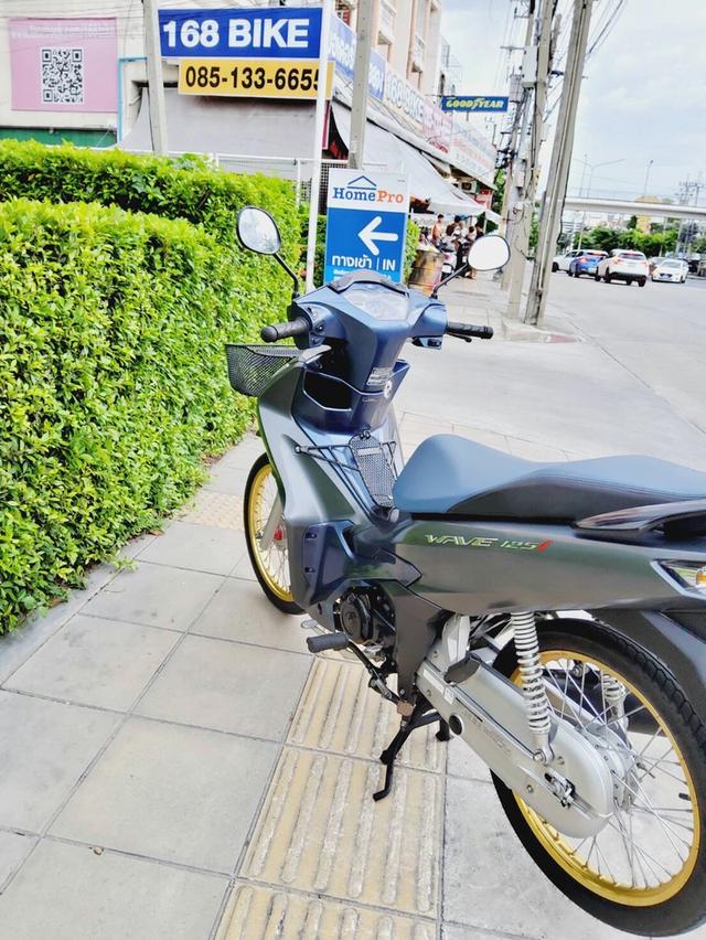 Honda Wave125i LED ปี2023 สภาพเกรดA 4708 km เอกสารพร้อมโอน