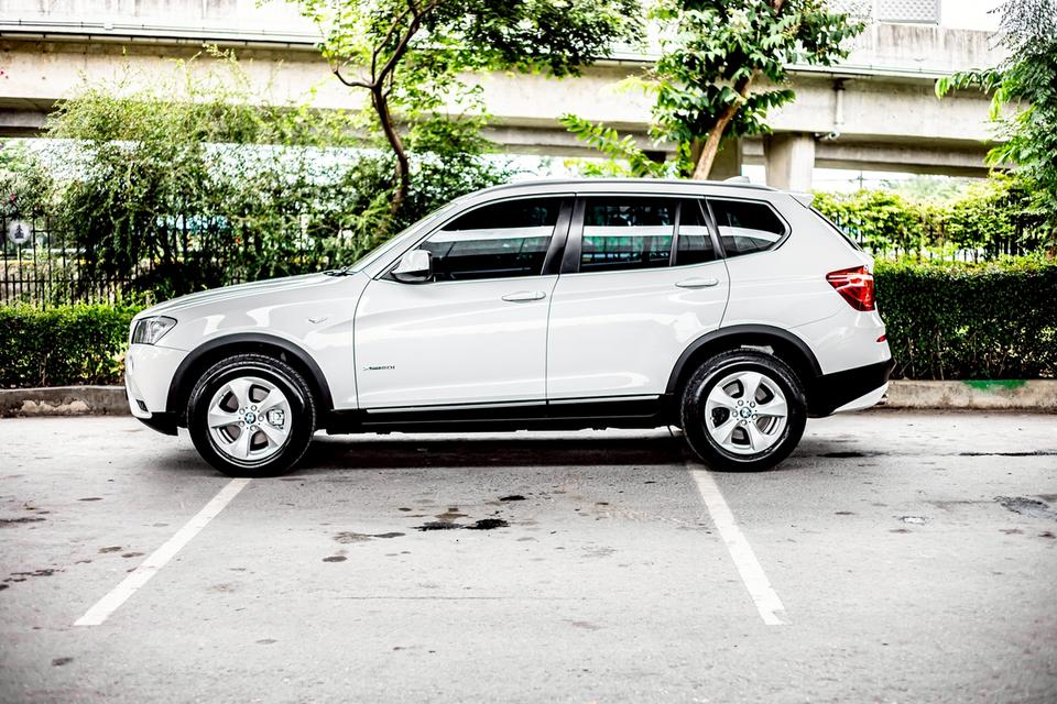 Bmw X3 XDrive20i  สีขาว ปี2013   สนใจติดต่อ.099-2459121 เซลล์เอก 549,000 6
