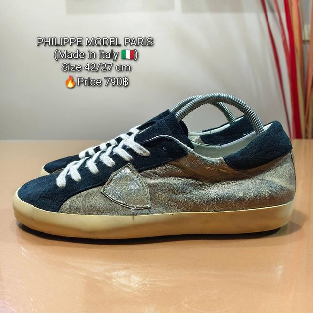PHILIPPE MODEL PARIS (Made in Italy 🇮🇹)Size 42/27 cm🔥Price 790฿ รูปที่ 3