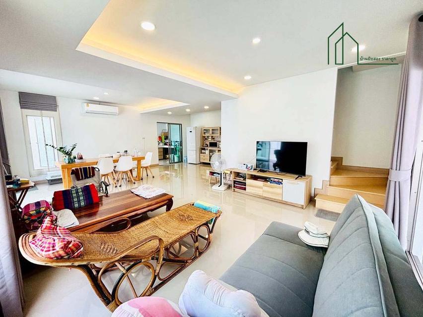 บ้านแฝดสไตล์บ้านเดี่ยว 2 ชั้น Life in the Garden โรงโป๊ะ-มอเตอร์เวย์ ชลบุรี 3