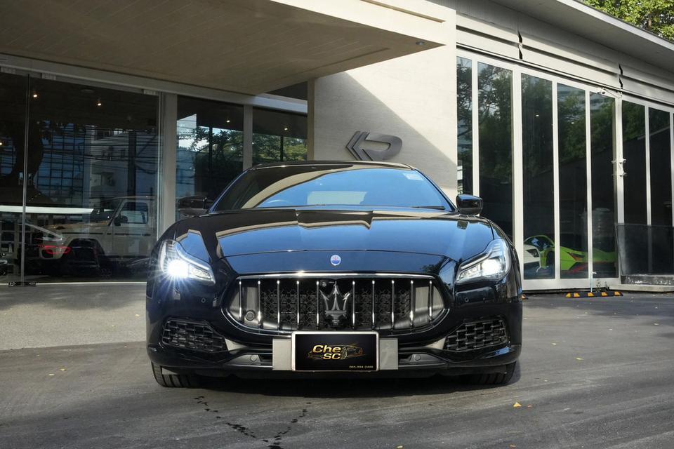 Maserati Quattroporte Diesel 2020 สีดำ รถศูนย์มือเดียว รูปย่อยที่ 2