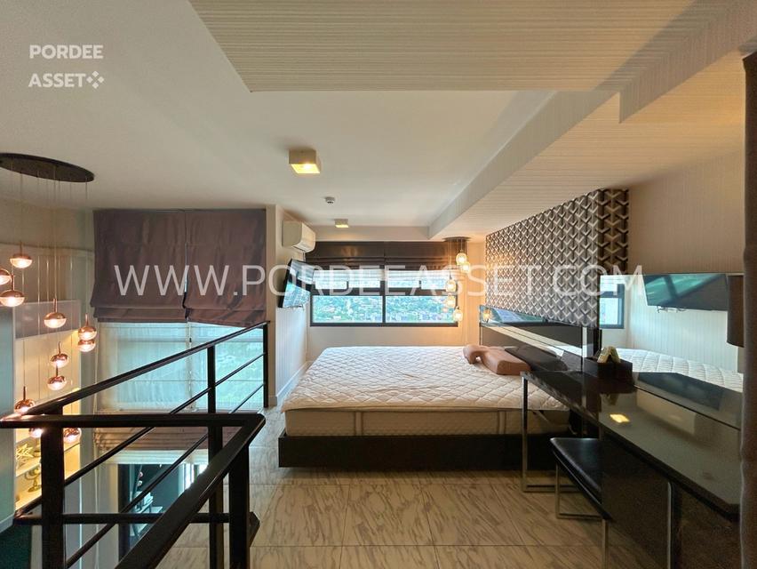 คอนโดหรู ราคาถูก!! IDEO New Rama9 (ห้อง Duplex 52 ตร.ม.) ตกแต่ง Modern luxury อยู่ใจกลางเมืองเดินทางสะดวก ใกล้เอกมัย ทองหล่อ :ไอดีโอ นิว พระราม 9 7