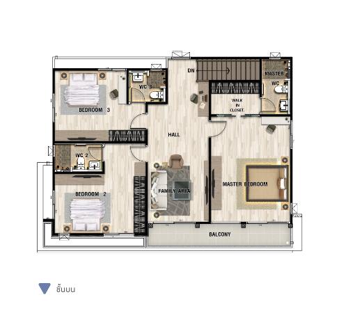 ขายบ้านเดี่ยวใหม่ (มือ 1) Perfect Place Sukhumvit 77-Suvarnabhumi (เพอร์เฟค เพลส สุขุมวิท 77 - สุวรรณภูมิ) 2