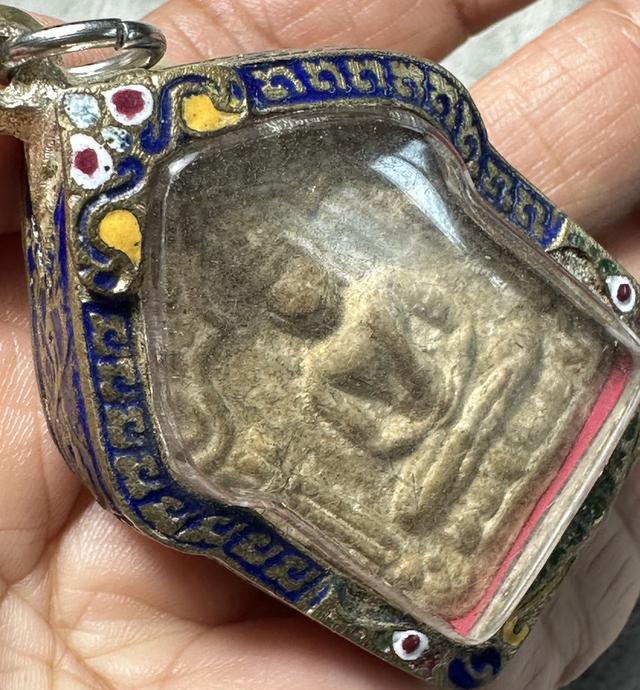 พระผงขุนแผน หลังตะกรุด พร้อมตลับ รูปที่ 7