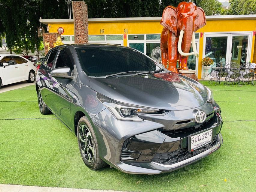 TOYOTA YARIS 1.2 SPORT ปี 2024 สภาพเหมือนใหม่ ไมล์น้อย 7,xxx กม 2