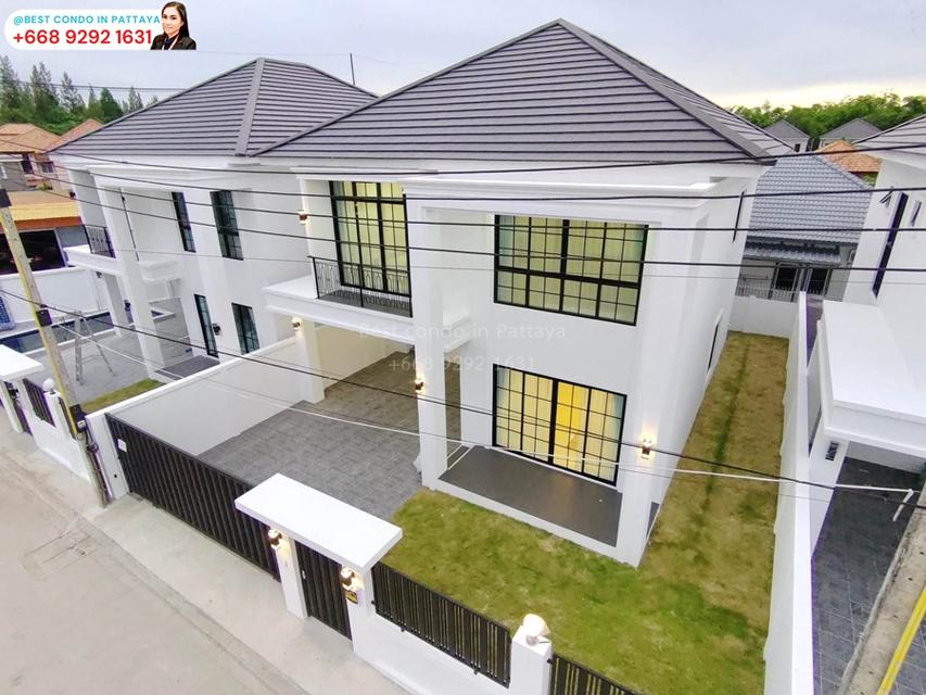 ✨ #บ้านเดี่ยวสร้างใหม่สองชั้น ห้วยใหญ่ติดสุขุมวิท #รหัสทรัพย์451 ✨ 4
