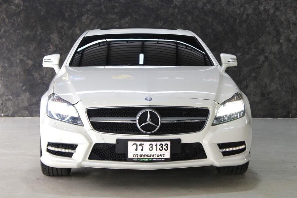 รหัสรถ JRS3133 Benz CLS 250 ดีเซล ปี 13 AMG Package โรงงาน สีขาว รูปย่อยที่ 1