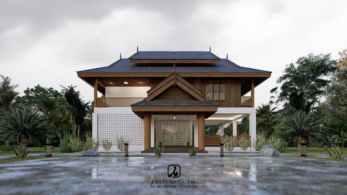 รับสร้างบ้าน รับออกแบบ ตกแต่งภายใน รับเหมาก่อสร้างทั่วไทย 1