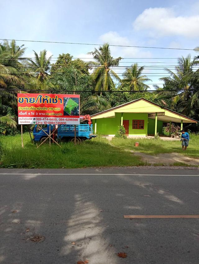 ขายที่ดินพร้อมสิ่งปลูกสร้าง ต.ตากแดด อ.เมืองชุมพร จ.ชุมพร 1