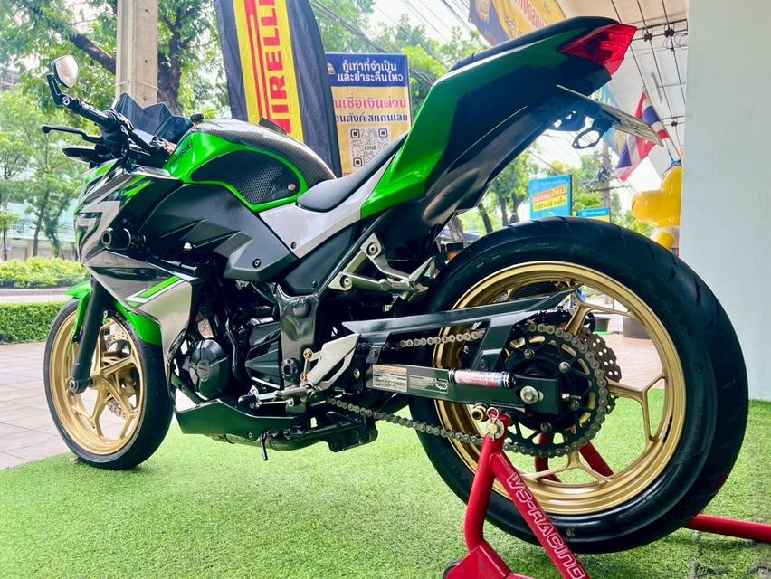 Kawasaki Z300 ปี2017 สีเขียว