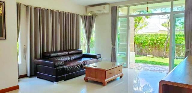 รพ.ปากเกร็ด 2 2.6 กม.5 นอน โรบินสัน ราชพฤกษ์ 2.4 กม.ให้เช่าบ้านเดี่ยว 2 ชั้น พร้อมเรือนรับรอง หัวมุม 4น้ำ 121ตร.วา.พร้อม 5