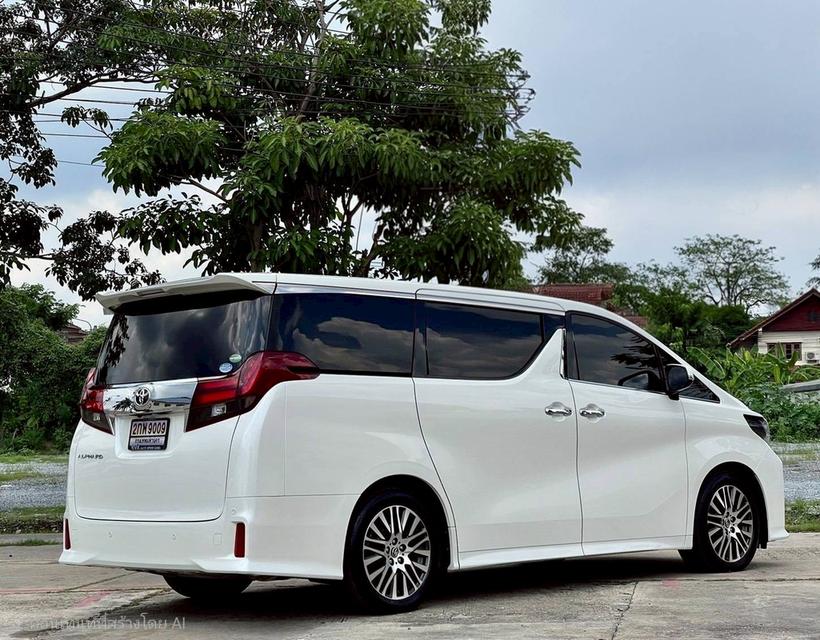 TOYOTA ALPHARD 2.5 SC PACKAGE ปี17 สีขาว เบนซิน รูปที่ 3