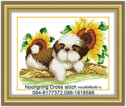 ร้าน Noongning Cross stitch ครอสติสพิมพ์ลาย จำหน่ายอุปกรณ์ครอสติส ภาพติดเพชร1336 3