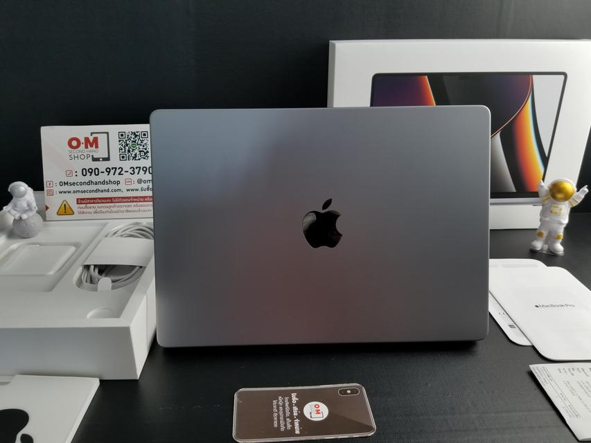 ขาย/แลก Macbook Pro 2021 14นิ้ว M1Pro Ram16 SSD512 ศูนย์ไทย สวยมาก แท้ ครบยกกล่อง เพียง 65,900 บาท  4