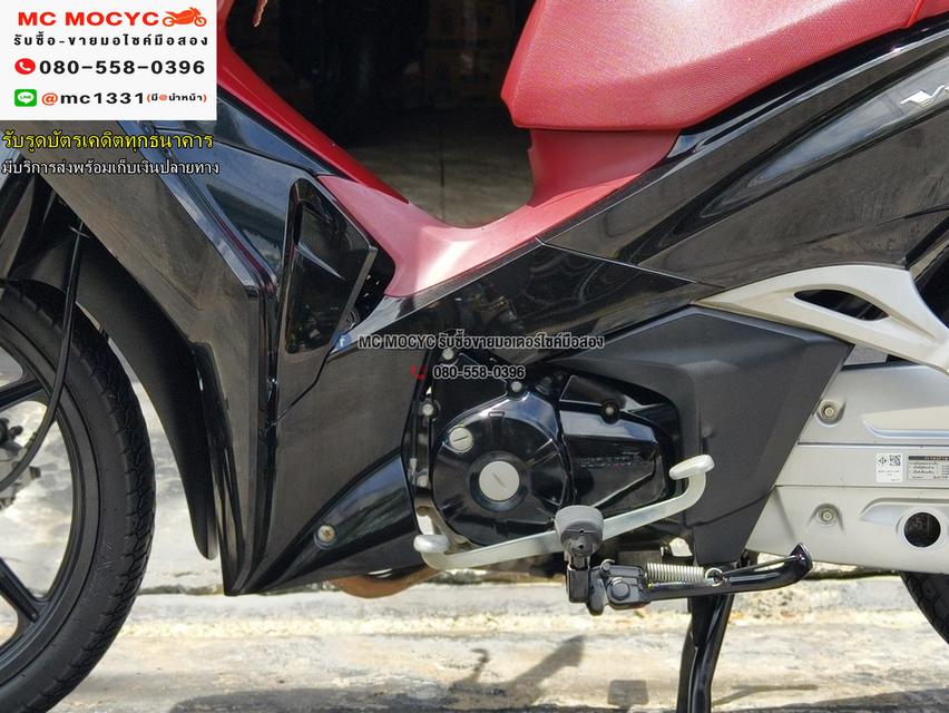 Wave 125i 2021  รุ่นTopล้อแมคสตาดมือ รถบ้านมือเดียว เล่มเขียวชุดโอนครบ No1202    10