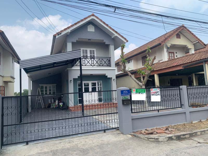 ขาย :บ้านเดี่ยว 2 ชั้น เนื้อที่ 58 ตรว. หมู่บ้านได้เจริญสุข ถนนเชื่อมสัมพันธ์ 11  1