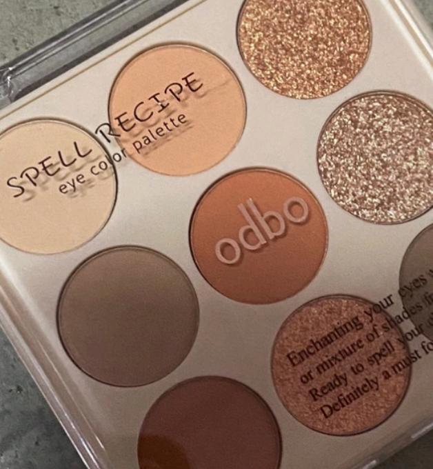 0ODBO Spell Recipe Eye Color Palette 7g 3