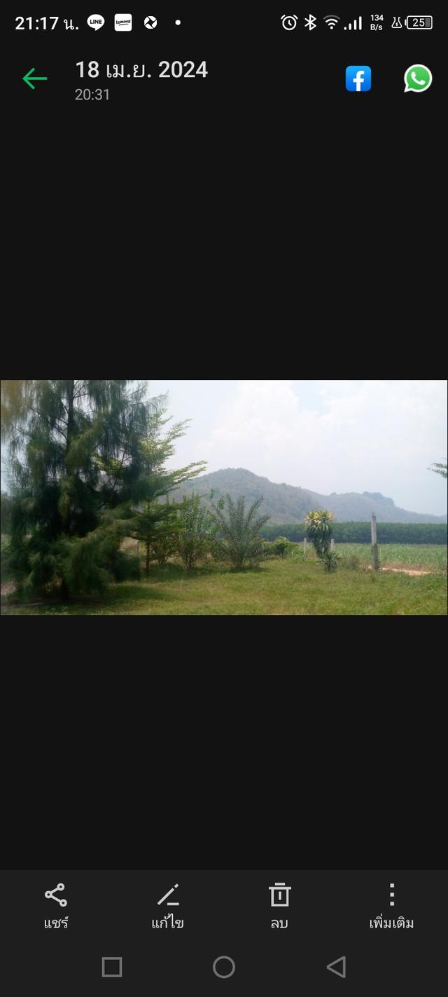 ขายที่ดินวิวเขาธรรมชาติ เนื้อที่2ไร่ 5