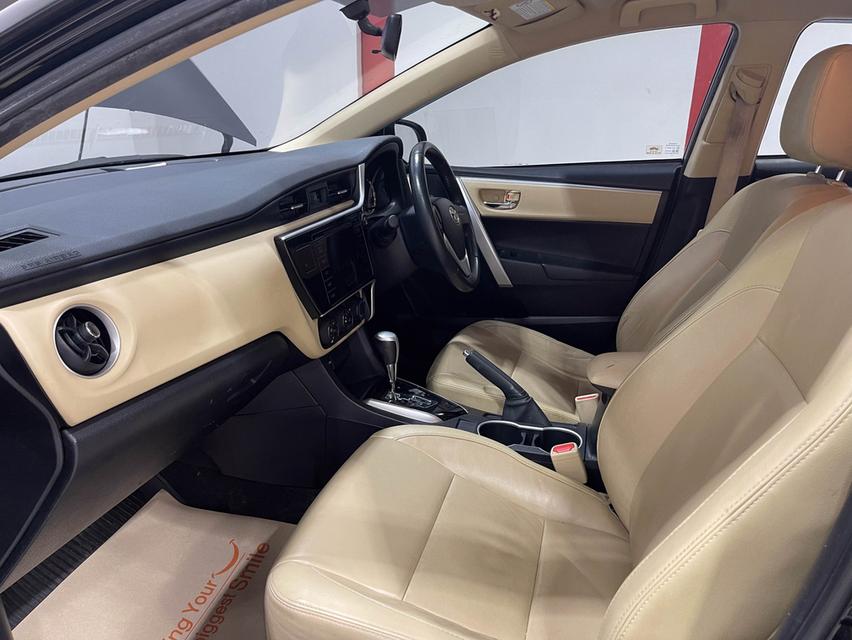 TOYOTA COROLLA ALTIS 1.6 G ปี 2019 สีดำ  เกียร์ AT  ไมล์ 191,XXX 9