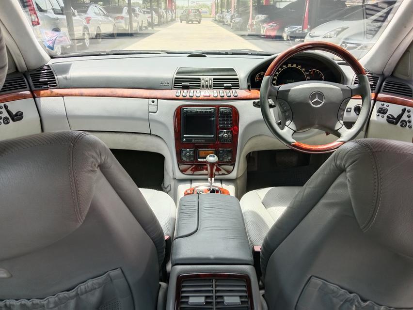 ขายรถ Benz S280 2.8 W220 ปี 2000 สีเทา เกียร์ออโต้ รูปที่ 16