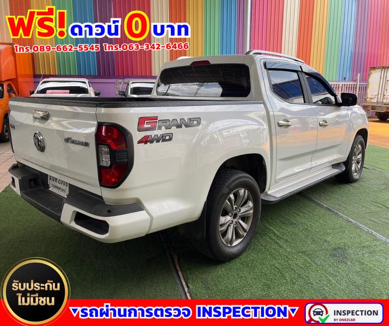 🌟ปี2021 MG Extender 2.0 Double Cab Grand X 4WD. 🌟ไมล์แท้ 64,xxx กม. 6