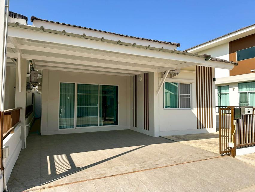 🏡 บ้านเดี่ยวชั้นเดียวให้เช่า ในโครงการปลอดภัย 24 ชม. เฟอร์ครบ ใกล้เมือง 2