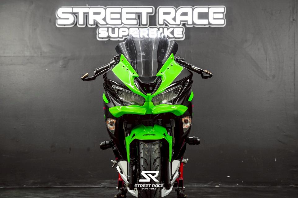 KAWASAKI NINJA400 2020 แต่งหล่อหน้า ZX6R รูปที่ 3