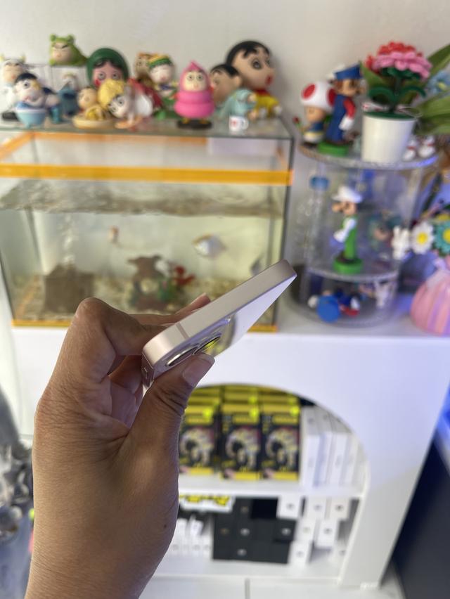 iphone 13mini 128gb เล็กพอดีมือ สีชมพู ไม่มีตำหนิ