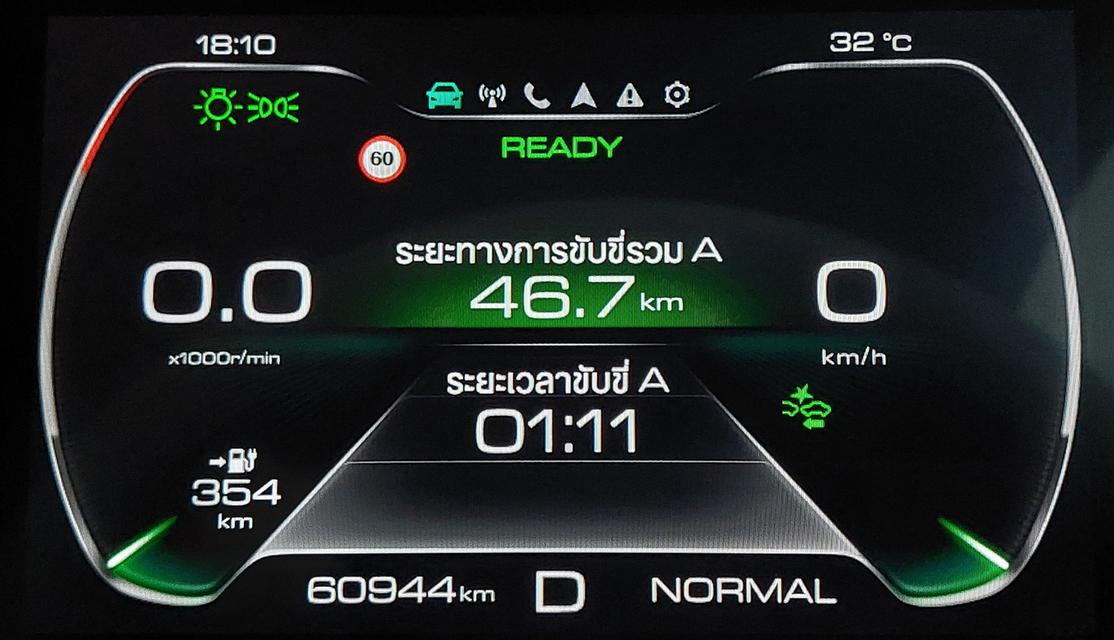 ORA GOOD CAT PRO ปี 2025ไมล์วิ่ง 60××× รถบ้านแท้รถสวย พร้อมใช้ ประหยัดมีประกันชั้น 1 ยางใหม่ รูปที่ 15