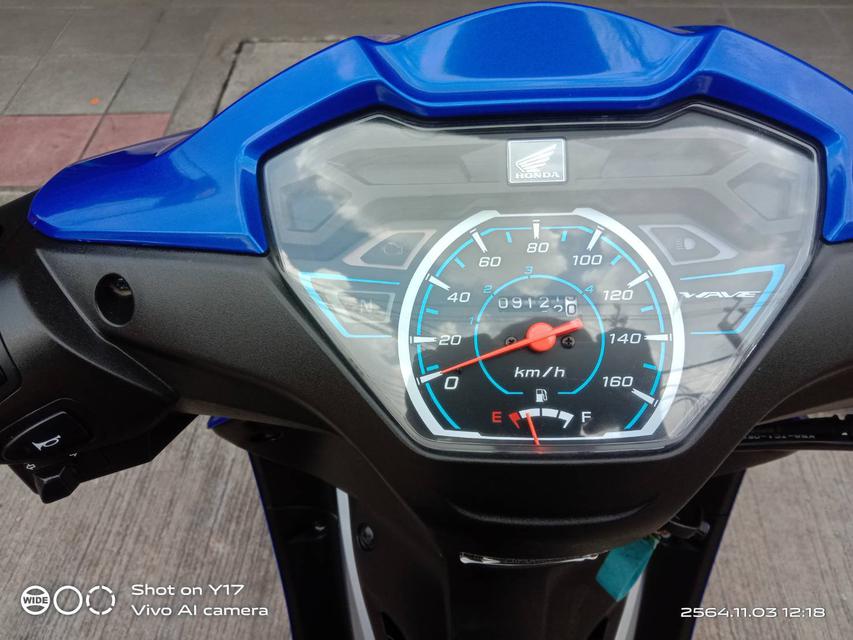 Honda Wave 110i 2020 สีน้ำเงิน-เทา