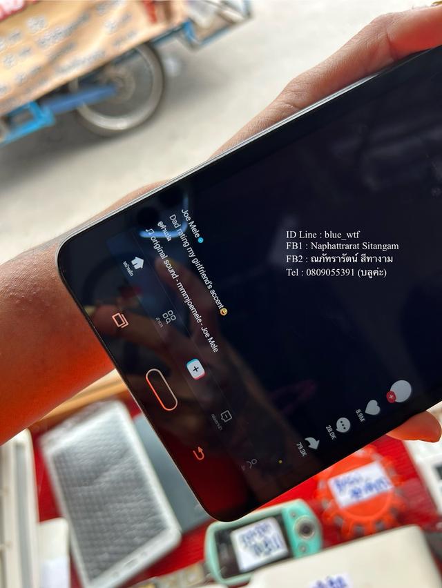 Samsung TabA(6) จอ7นิ้ว ใส่ซิมโทรได้ ใช้งานปกติ สภาพสวย