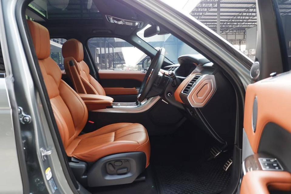 รถเข้าใหม่! Range Rover Sport 3.0 SDV6 HSE ปี 2014 สีเทาเข้มสุดหรู 10