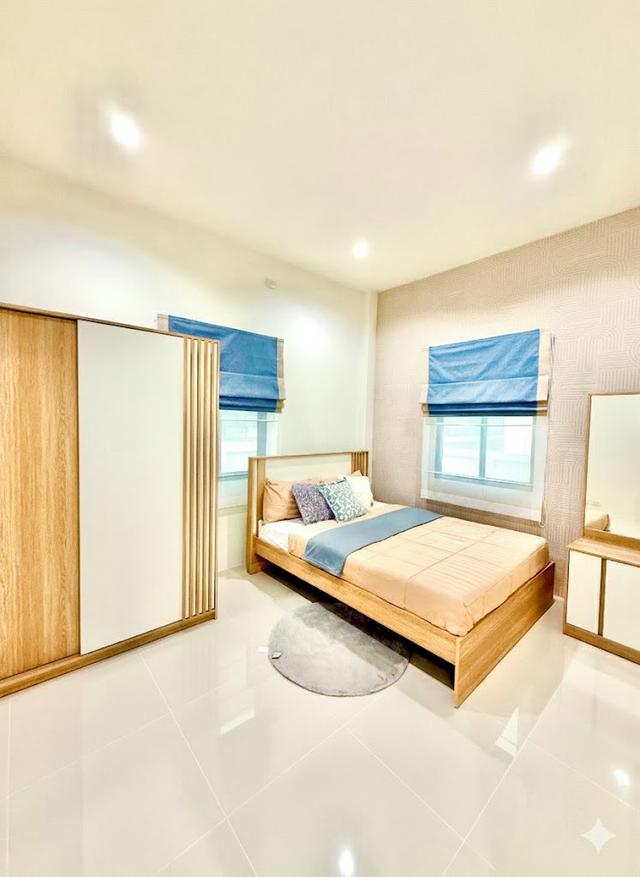 บ้านเดี่ยว ชั้นเดียว 3 นอน 2 น้ำ 2 จอดรถ 1 ต่อเติมครัวไทย ใกล้อมตะ ชลบุรี 7