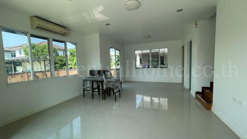 บ้านเดี่ยว ฮาบิเที​ย​ ปัญญา​อิ​น​ท​รา​ 1 พื้นที่กว้าง 117 ตร.วา บ้านสวย พร้อมอยู่ 4