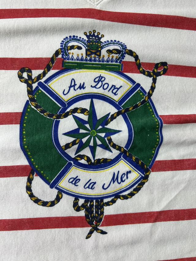 [ขาย] ⚓️ Rare Vintage 90s Huntington Ridge - "Nautical V-Neck" รูปที่ 4