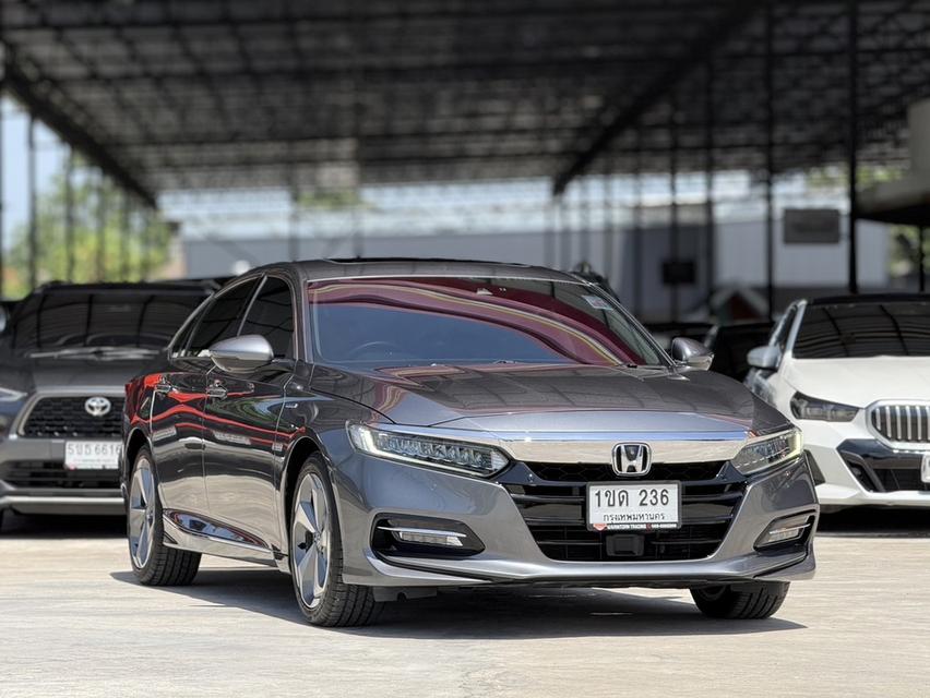 2020 HONDA ACCORD, 2.0 HYBRID TECH โฉม ปี19-23 ท็อปสุด สีเทา มือเดียว ป้ายแดง