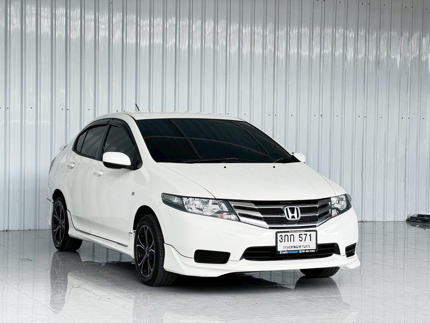 Honda City 1.5S CNG เบนซิน+แก๊สCNG เกียร์ออโต้ ปี2014