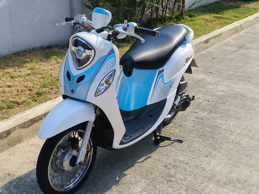 Yamaha Fino125i ปี2018 สีขาวฟ้ามุก