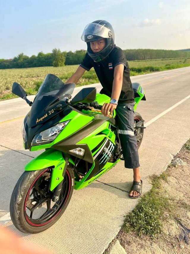 Kawasaki Ninja400สีเขียว