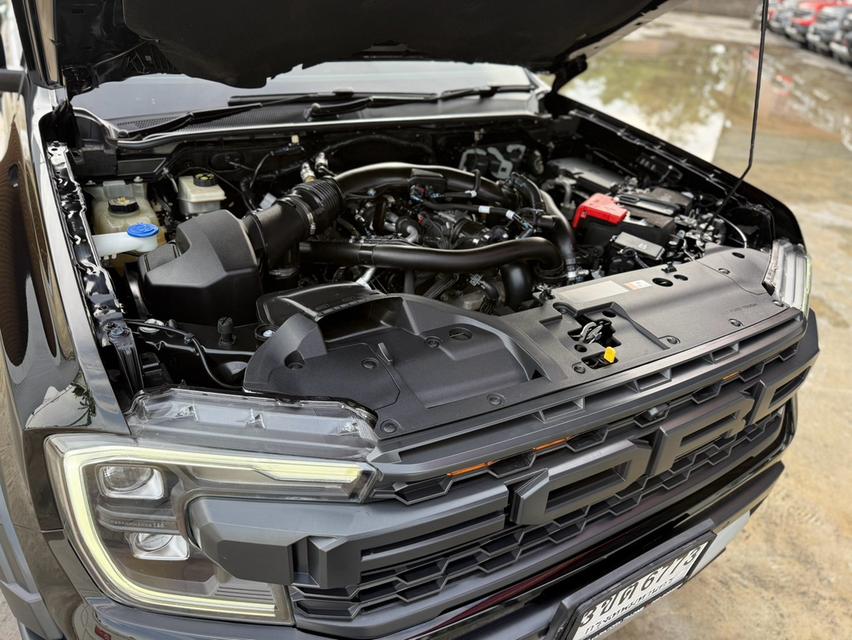 FORD RANGER, 3.0 RAPTOR ECOBOOST 4WD เบนซิน โฉม DOUBLE CAB สีดำ เกียร์ออโต้ 10 สปีด  มือเดียวป้ายแดง ปี2022 🚀🚀 เลขไมล์ 65,500  km.♦️วารันตีศูนย์ 5 รูปที่ 20
