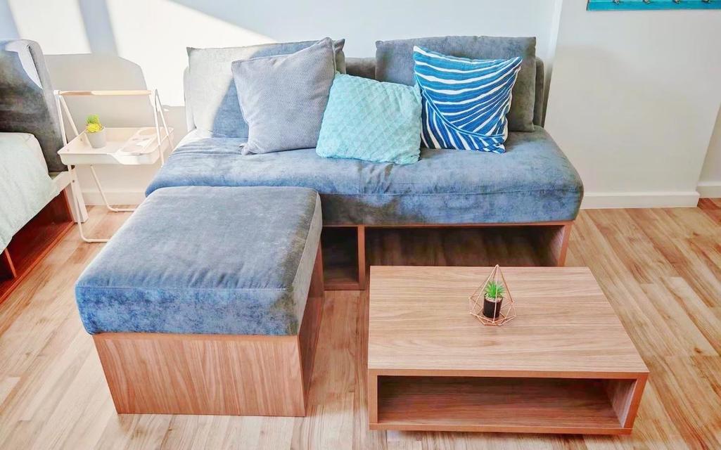 ดี คอนโด แคมปัส รังสิต รีสอร์ท (เฟส 2) ใกล้ม.ธรรมศาสตร์ ห้องพักสวยพร้อมอยู่ ❤️ เข้าได้เลยเดือนพ.ค.นี้  ⭐️ค่าเช่าร 8