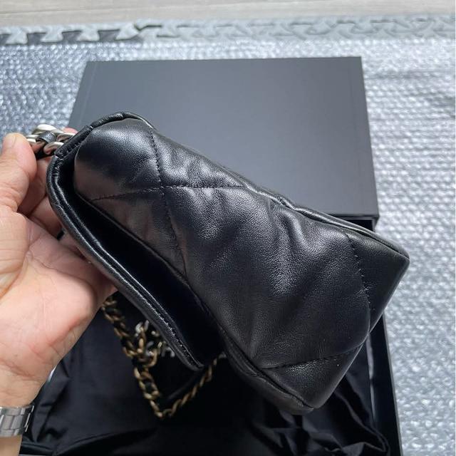 Louis Vuitton Montaigne MM หนังลาย Monogram Empreinte สี Marine Rouge รูปที่ 4