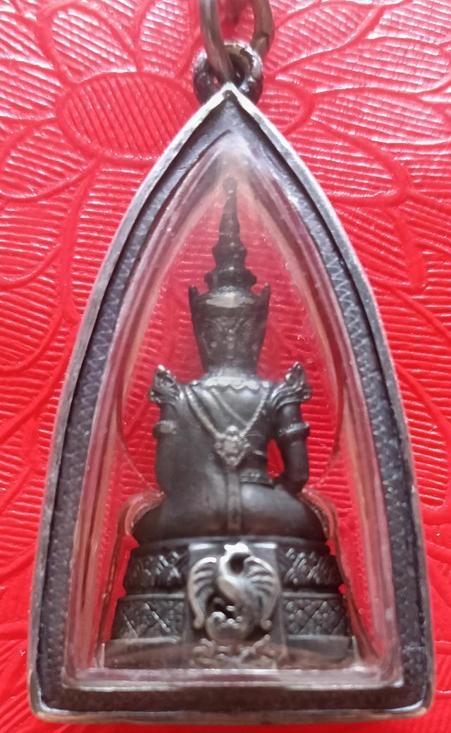 พระแก้วมรกตกรมสรรพาสามิต ปี2515 เนื้อเงินพร้อมเลี่ยมเงิน รูปย่อยที่ 2