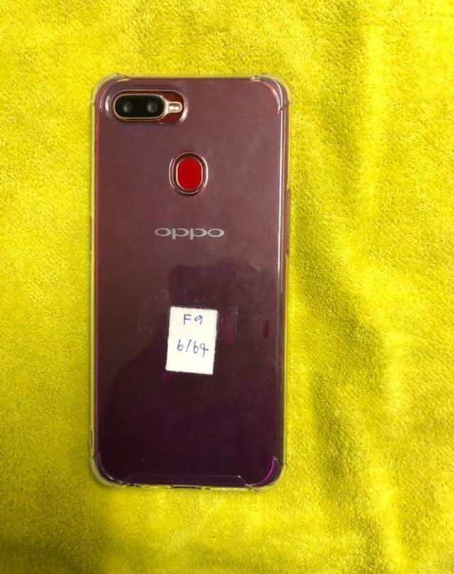 Oppo F9 สีชมพู 