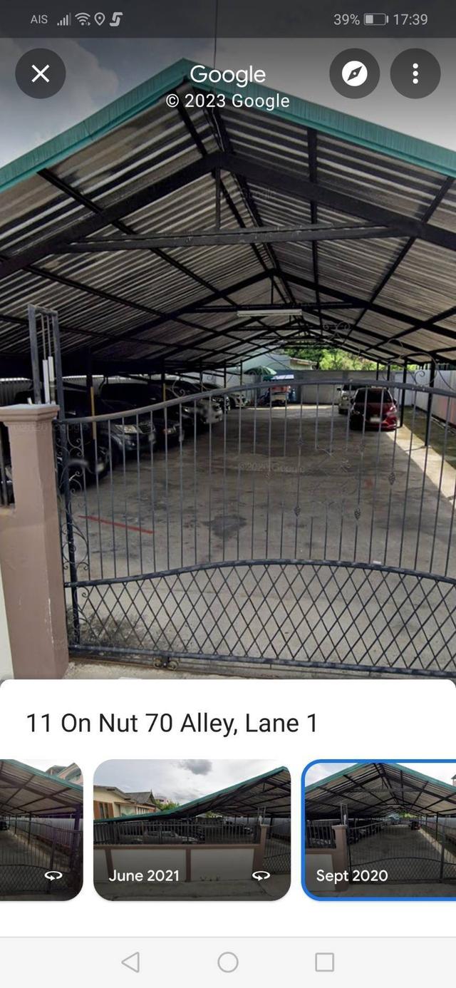 ให้เช่าที่ดิน 100 ตร.วา อ่อนนุช70 แยก1 ราคา 12,000 บาทต่อเดือน 2